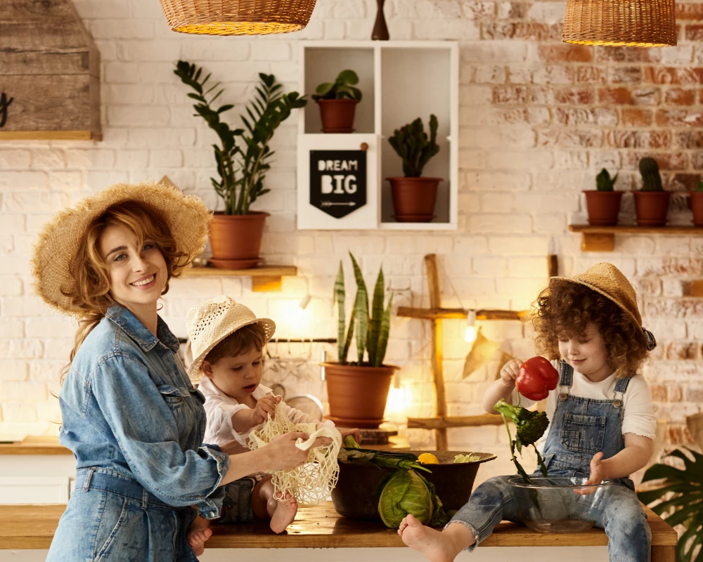 island table with storage